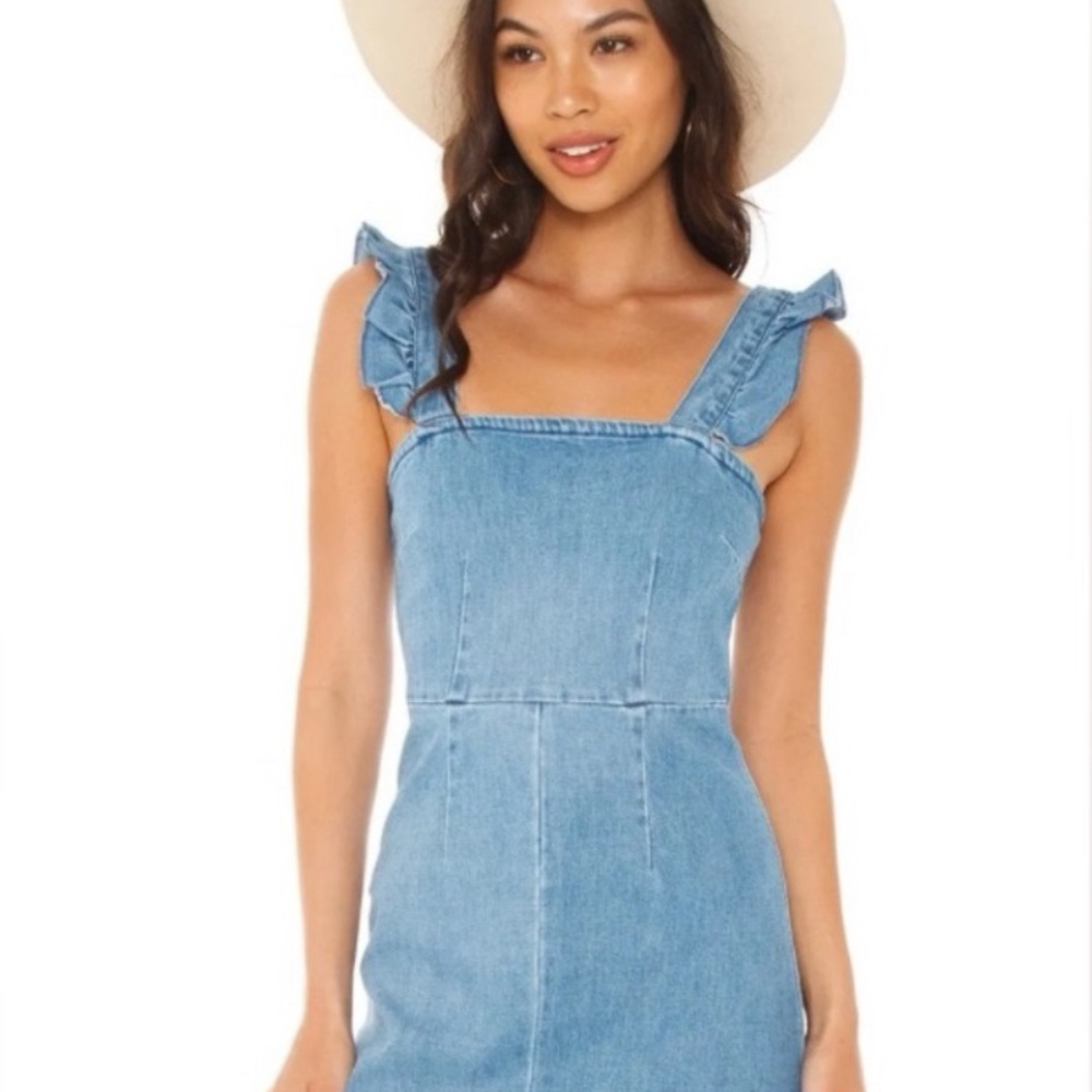 Show Me Your MuMu Denim Dress
